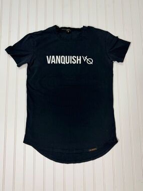 Vanquish Black Logo Tee